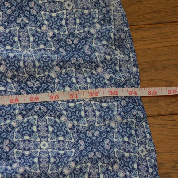 Pink Rose Halter Style Funky Pattern Dress Size L - Picture 10 of 13